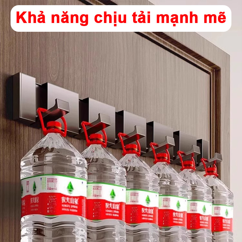 Móc Treo Quần Áo Gắn Tường Đa Năng Tiện Dụng, Treo Đồ Nhà Tắm Gọn Gàng, Chịu Lực Tốt, Tặng Kèm Vít + Tắc Kê