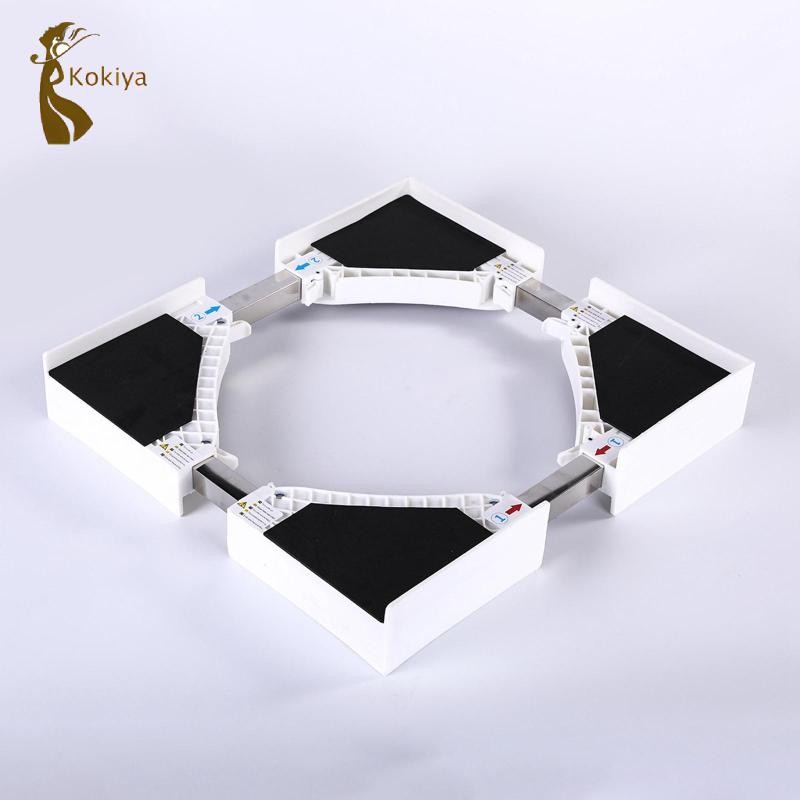 Máy Giặt Máy Sấy Xếp Chồng Bộ Phụ Kiện Ổn Định Chống Trơn Trượt Thiết Bị Gia Dụng Chắc Chắn 18.11inch Đến 27,56inch Có Thể Điều Chỉnh Giặt Bệ