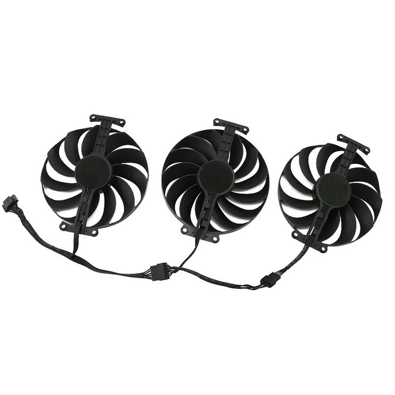 7PIN T129215QUẠT GPU SU 6800XT Cho ASUS Radeon RX 6950XT 6900XT 6800 6800 XT TUF OC GAMING Card Đồ Họa Quạt Làm Mát