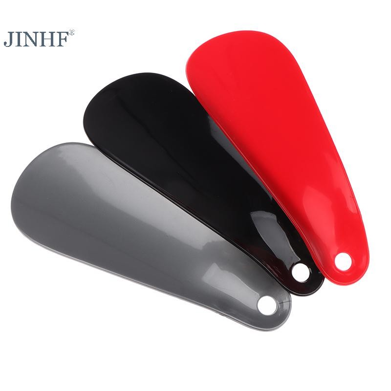 JINHF Di Động Mini Chuyên Nghiệp Giày Sừng Bền 11CM Nhựa Hình Muỗng Lười Người Giúp Giày Linh Hoạt Nâng Giày HOT