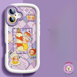 Elf Cake Phone case for IPhone17 16 15 14 13 12 11 X Xs Xr 7 8 Plus Pro Max Anti Drop Soft Back Cove JKP