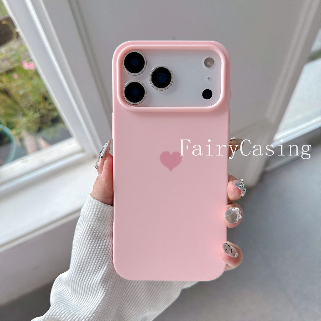 Ốp lưng chống sốc TPU cho IPhone 17 Air 16 15 14 13 12 11 Pro Max 16E 16Plus Vỏ ốp lưng trái tim tình yêu