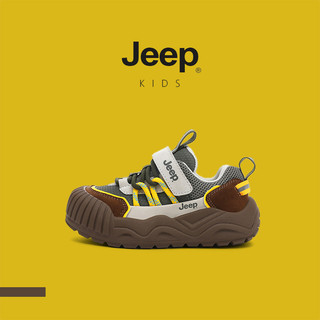 Jeep Jeep Giày Trẻ Em Giày Thể Thao Thu Đông 2025 Phong Cách Mới Thường Ngày Trẻ Em Bố Giày Trung Bình Lớn Trẻ Em Bé Gái Giày Chạy Bộ