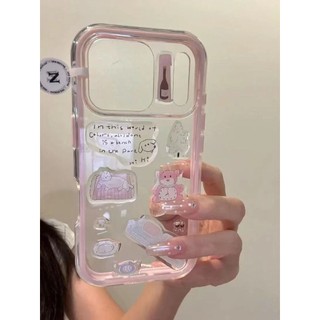 Dễ Thương Qua Màu dachshund Chó cabin DIY Miếng Dán Vỏ Điện Thoại Di Động Cho iPhone17 16 15 14 13 12 11 Pro Max Chống Sốc Bảo Vệ camera Chống Rơi Mặt Sau Mềm