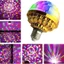 Bóng Đèn LED Pha Lê Xoay 7 Màu Cảm Ứng Âm Nhạc Đui Tròn E27 Sân Khấu Tiệc Cưới Karaoke ✨Luyoo25.vn✨