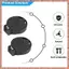 2 Chiếc CR2450 Đồng Xu Nút Pin Ổ Cắm Hộp Đựng 2 Chân Đen (R F C V)