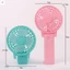 Quạt Mini Quạt Cầm Tay Di Động Động Động Cơ Kép Mạnh Mẽ Quạt Cầm Tay Cho Nữ Thời Trang Nam Nữ Trong Nhà Ngoài Trời