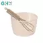 GHX 1 Bộ Nhà Búp Bê Thu Nhỏ Trứng Bát Đánh Trứng Cán Pin Chảo Nhà Bếp Mô Hình Trang Trí Đồ Chơi Nhà Búp Bê Phụ Kiện VN