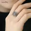 AqToCna Vintage Thái Bạc Tròn Hạtsel Có Thể Điều Chỉnh Ngón Tay Nhẫn Dành Cho Nữ Hiphop Thời Trang Mới Trang Sức Quà Tặng Đảng Ro AqToCna