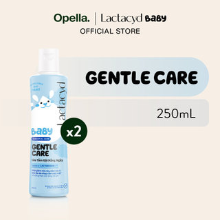 Bộ 2 chai Sữa Tắm Gội Trẻ Em Lactacyd Baby Gentle Care Bảo Vệ Dịu Nhẹ Cho Làn Da Nhạy Cảm 250ml/chai