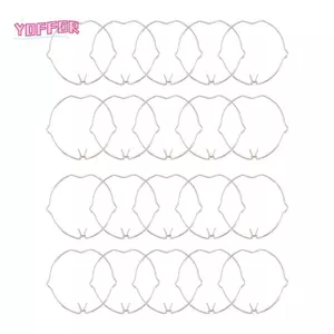 YOFFOR 20 chiếc Kẹp lò xo giữ đèn, Thép Mangan