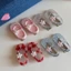 Kẹp Tóc SHUPUN Acetate, Kẹp Tóc Mỏ Vịt Bóng Màu Hoa, Nhẹ Trong Suốt Hình Bầu Dục Mùa Xuân Kẹp Bên Nổ Barrettes Cắt Tóc