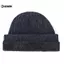KUZHEN Nam Mùa Đông Đan Mũ Mềm Co Giãn Còng Beanies Capfortable Ấm SlouchyHat Đi Xe Ngoài Trời Mũ Dệt Kim Cho Nữ HOT