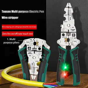 Kìm tuốt dây có thể gập lại đa chức năng Kìm cắt cáp Kìm cắt cáp Dụng cụ cầm tay thợ điện để cắt dây uốn đẹp