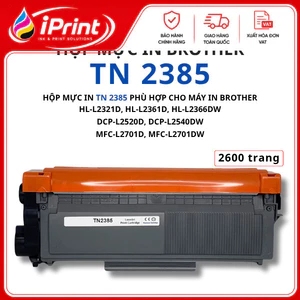 Hộp mực máy in Brother TN2385 - Dung lượng lớn 2600 trang