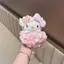 PS1 Sanrio Hello Kitty Plushie Xoăn Hair Chef Series Sang Trọng Túi Búp Bê Charm SP1