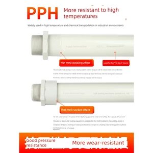 Rongsheng PPH Nam Ren Trực Tiếp PPR Nóng Chảy Cặp Hàn Cấp Nước Ống Kết Nối Nhanh Nam Ren Đường Kính Biến Đổi Chuyển Đổi Khớp Thiết Bị Mông 32