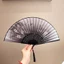 Bạn Gái Bộ Quạt Cổ Quạt Gấp Mới Phong Cách Trung Hoa Có Thể Gập Lại Kích Thước Thanh Lịch Quạt Nhỏ Phong Cách Trung Hoa Nữ Hanfu Quạt