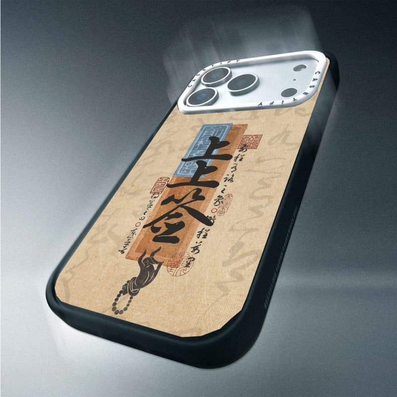 CASECASE X Best Fortune Case White Camera Ring Edition Matte Đen Cứng Hút Từ Tính Tác Động Dành Cho Apple IPhone 13 14 15 16 17 Pro Max Air Plus Có Hộp