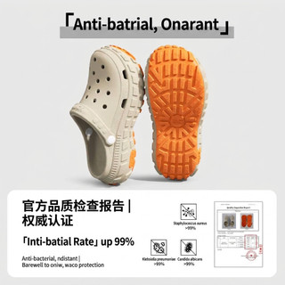 Xăng đan EVA Clog Nam Mùa Hè, Giày Đi Biển Chống Trơn Trượt Đệm Chống Trơn Trượt Có Chân Kháng Khuẩn