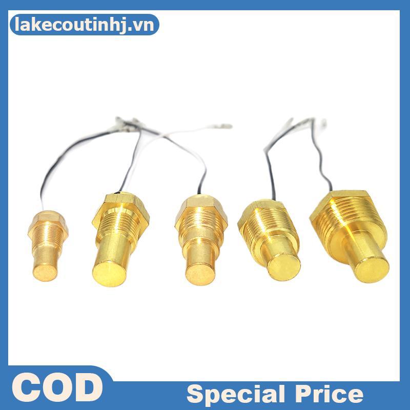 Lu 1PC 12V / 24V 10MM 12MM 14MM 16MM 17MM 21MM Cảm Biến Nhiệt Độ Nước Đa Năng Cảm Biến Nhiệt Độ Ô Tô Đồng Hồ Đo Nhiệt Độ Nước tinhj