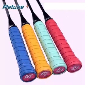 Băng dính METUBE, Băng dính cần câu PU hấp thụ sốc, Phụ kiện Chống trượt Làm dày 9 màu Băng thấm mồ hôi Vợt Tennis