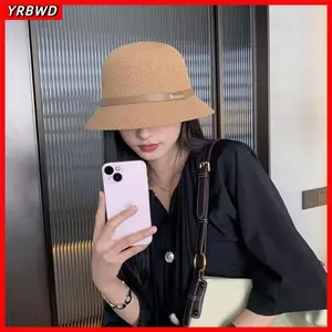 Mũ Xô YRBWD, Mũ Chống Nắng Gấp Chống Tia UV, Quà Tặng Mũ Đi Biển Ren Chống Nắng Thoáng Khí
