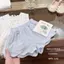Bộ đồ mùa hè cho bé gái (80-130) Áo sơ mi ren công nghiệp nặng + Quần short