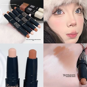 Thỏi Tạo Khối 2 Đầu Highlight Và Contour Thiết Kế Thon Gọn Mặt Nâng Cao Sống Mũi Vẽ Bọng Mắt Lâu Trôi Mịn Mướt Tự Nhiên Cao Cấp