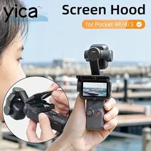 Tấm che nắng màn hình YICA, Mũ che nắng từ tính có thể gập lại, Mũ che nắng màn hình nhẹ chống chói phát hành nhanh cho phụ kiện máy ảnh Gimbal DJI Osmo Pocket 4P / 4 / 3