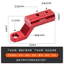 Xe Tay Ga Gương Chiếu Hậu CNC Giá Đỡ Mở Rộng Pin Điện Ô Tô Spotlight Mở Rộng Điều Hướng Mở Rộng Giá Đỡ Điện Thoại HW0N