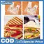 100 Chiếc Sandwich Nhựa Paaging Trong Suốt Tam Giác Túi Cho Bánh Mì Mông Túi Sinh Nhật Trang Trí Điều Trị