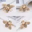 Bluelover Côn Trùng Series Thổ Cẩm Tinh Tế Ong Nhỏ Thổ Cẩm Pha Lê Kim Cương Giả Pin Trang Sức Mới