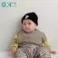 GHX Thu Đông Bé Hatfortable Màu Trơn Mũ Chữ Dễ Thương Mũ Cotton Sơ Sinh 6 Tháng Đến 4 Tuổi Trẻ Sơ Sinh Bonnet VN