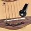 Bộ Linh Kiện Thay Thế Đàn Guitar- 6 Dây Cầu Yên Đai Ốc Chân Cho Các Mẫu Dân Gian Acoustic