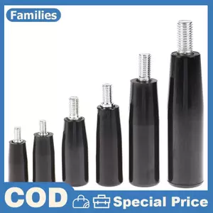 1 Tay Cầm Xoay M6 M8 M10 M12 Nhựa Kim Loại Núm Nam Ren Thân Handwheel Vít Máy Phay Dụng Cụ Máy Tiện Mài