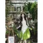 Pure Desire Style Mist Slim-fit White Sling + Bộ váy gạc chấm bi tình yêu
