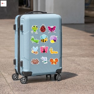 Phim Hoạt Hình Côn Trùng Chống Thấm Nước Miếng Dán 50 Cái Chất Liệu PVC Đề Can Tự Dính Để Trang Trí DIY