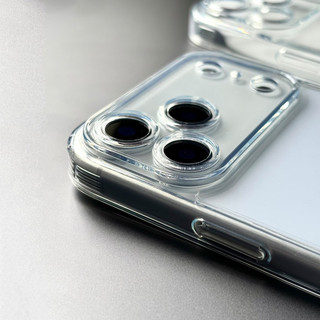 Ốp điện thoại cho iPhone 17 16 15 14 13 12 11 vỏ silicon trong suốt TPU mềm,Các cặp đôi vỏ chống sốc YIER BUBU