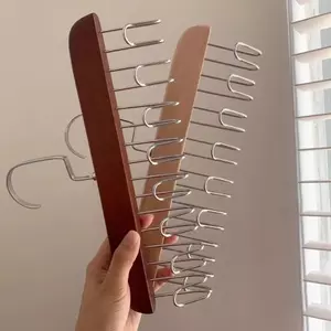 Móc Treo Gỗ Chắc Chắn Quần Áo Gia Đình Móc Treo Chống Trơn Trượt Liền Mạch Quần Áo Móc Treo Tủ Quần Áo Gỗ Gỗ Móc Treo Quần Áo Giá Treo Quần Áo Cửa Hàng Móc Treo