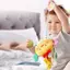 HL 1 Cái Mới Giường Cho Bé Treo Dây Rút Đồ Chơi Sơ Sinh Xe Đẩy Cho Bé Đồ Chơi Dễ Thương Động Vật Giáo Dục Tay Cầm Sang Trọng Vui Vẻ Đi Ngủ Đồ Chơi LMWU