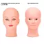 LUImo Bald Salon Sử Dụng Đầu Mannequin Kết Cấu Thực Tế Mô Hình Búp Bê Trang Điểm Cho Tóc Giả Làm Kiểu Mũ Hiển Thị Huấn Luyện SBS
