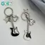 GHX Guitar Trái Tim Tình Yêu Ngôi Sao Móc Chìa Khóa Cho Nam Nữ Ngọt Ngào Mát Hợp Thời Trang Mặt Dây Chuyền Móc Khóa Ro Punk Vintage Phụ Kiện Quà Tặng VN