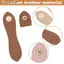 # HB # Túi Da Bule Nút Handmade Ví Khóa Kẹp Thẻ Bule Pa Bule Cho Phụ Kiện Túi Xách DIY.
