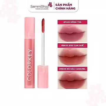 COLORKEY Son kem lì airy velvet lip lacquer