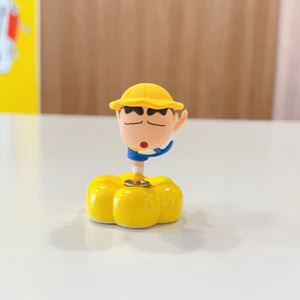 Chữa Bệnh Giải Nén Crayon Shin-Chan Xoay Hoa Trang Trí Xe Ô Tô Bảng Điều Khiển Trung Tâm Trang Trí Hoạt Hình Vui Nhộn 6.25 VY0Y