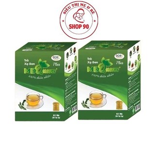 [ Combo 2 hộp] Trà xạ đen MD Queens 100% thảo dược thiên nhiên giúp ổn định huyết áp, hạ mỡ máu, men gan, thanh lọc cơ t