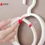 Giá đỡ tóc giả treo bằng nhựa Giá đỡ mũ Móc treo tóc giả di động cho nhiều tóc giả Giá đỡ phơi hiển thị Giá đỡ tóc giả màu trắng Dụng cụ tạo kiểu VN