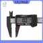 ULJ 150mm 6 inch LCD Kỹ Thuật Số Sợi Carbon Vernier Caliper Đo Micromet.