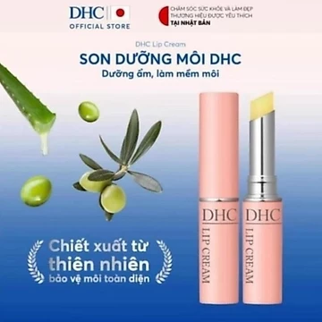 Son Dưỡng Môi DHC Lip Cream - Dưỡng Ẩm, Làm Mềm Môi 1,5g